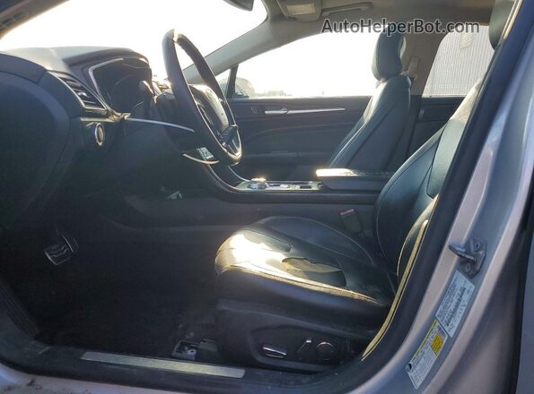 3FA6P0D94JR137254 2018 FORD FUSION Gray Вид панелі приладів