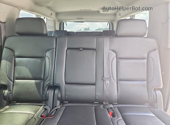 1GNSKHKC2GR148950 2016 CHEVROLET SUBURBAN Black Вид задньої частини салону