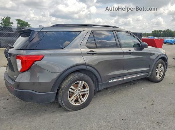 1FMSK7DH6LGA76986 2020 FORD EXPLORER Gray წინა მარჯვენა
