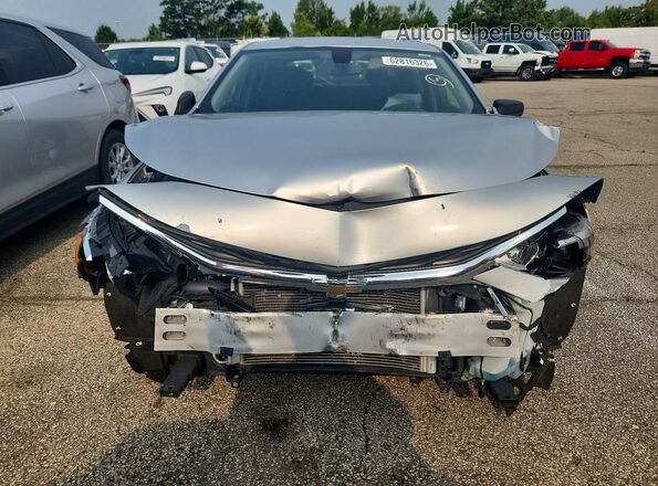 1G1ZC5ST6NF166507 2022 CHEVROLET MALIBU Silver Rear view