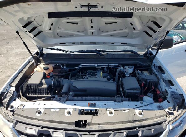 1GCHSBEA7N1293715 2022 CHEVROLET COLORADO White Widok komory silnika