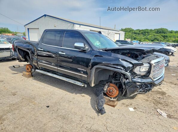 3GTU2PEC4JG569129 2018 GMC SIERRA Black Вид спереду