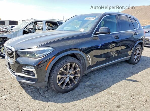 5UXCR6C54KLL07071 2019 BMW X5 Black Հետևի ձախ