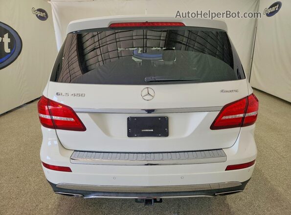 4JGDF6EE5HA966286 2017 MERCEDES-BENZ GLS White Vista interior delantera