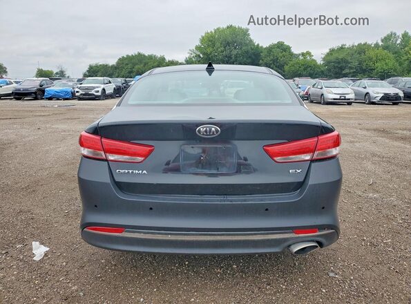 5XXGU4L38HG137598 2017 KIA OPTIMA Black Widok wnętrza z przodu
