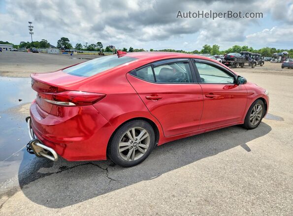 5NPD84LF1JH219930 2018 HYUNDAI ELANTRA Red წინა მარჯვენა
