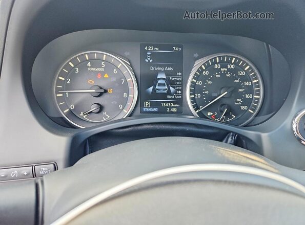 JN1EV7BR8MM752848 2021 INFINITI Q50 Белый Вид задних сидений
