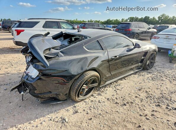 1FA6P8CFXN5144353 2022 FORD MUSTANG Black Przód prawy