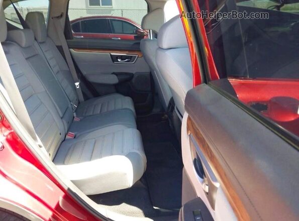 2HKRW1H52MH419942 2021 HONDA CR-V Red წინა სალონის ხედი