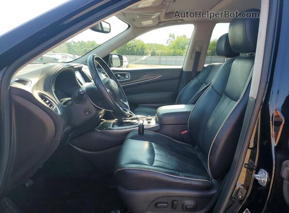 5N1DL0MM3HC518311 2017 INFINITI QX60 Черный Вид панели приборов
