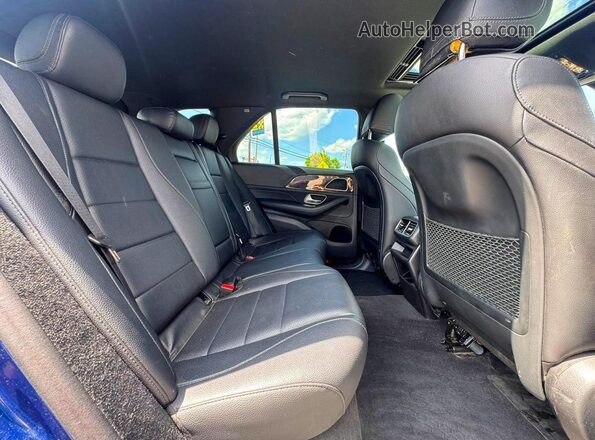 4JGFB4KB0LA074135 2020 MERCEDES-BENZ GLE Blue Вид салону спереду