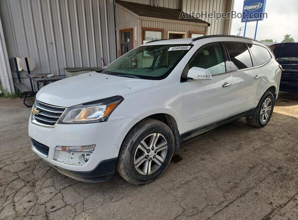 1GNKRGKDXGJ131911 2016 CHEVROLET TRAVERSE Белый Задняя левая четверть