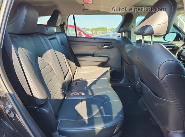 5TDHZRBH8LS508279 2020 TOYOTA HIGHLANDER Black Vista del compartimento del motor