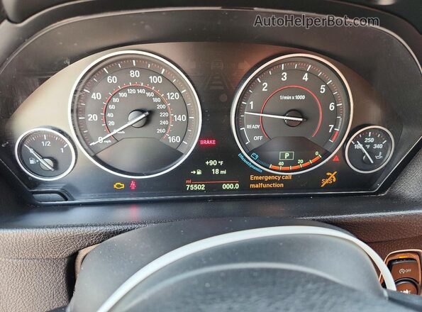 WBA8D9C58JA607906 2018 BMW 3 SERIES White Вид задніх сидінь
