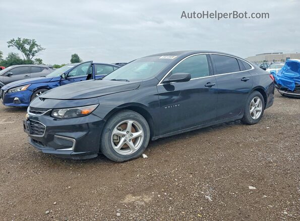 1G1ZB5ST2GF288366 2016 CHEVROLET MALIBU Black Հետևի ձախ