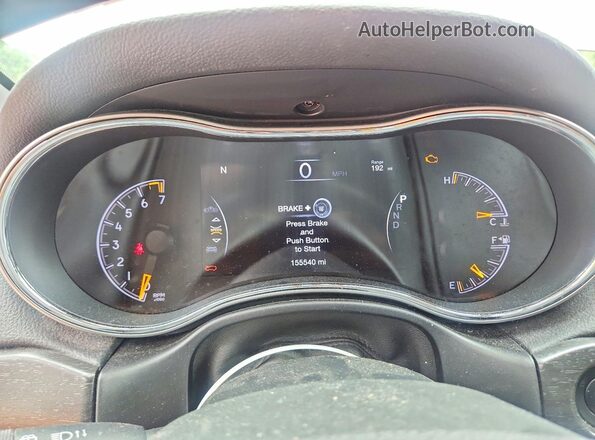 1C4RJFAG9JC190822 2018 JEEP CHEROKEE Темно-бордовый Вид задних сидений