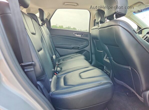 2FMPK3K93HBB59834 2017 FORD EDGE Silver Vista del compartimento del motor