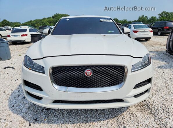 SADCJ2GX9JA237580 2018 JAGUAR F-PACE White უკანა ხედი