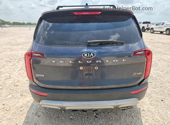 5XYP6DHC2LG089720 2020 KIA TELLURIDE Black Вид салону спереду