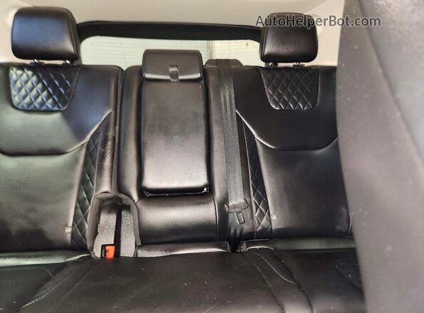 2FMPK4K92PBA60006 2023 FORD EDGE Gray უკანა სალონის ხედი