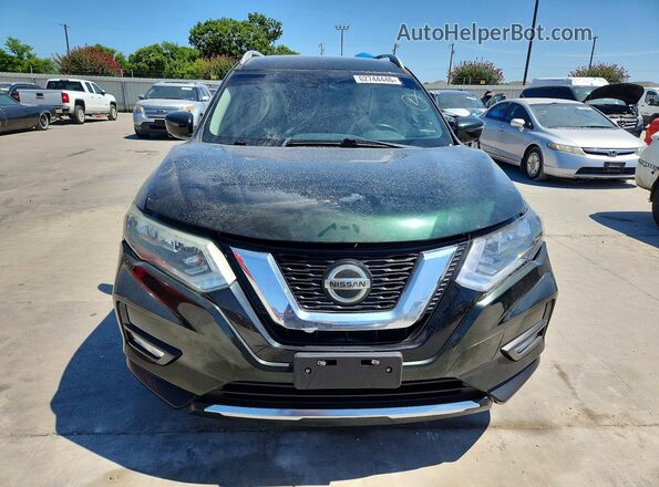 5N1AT2MT0JC797972 2018 NISSAN ROGUE Black Widok z tyłu