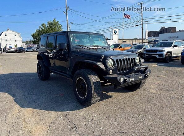 1C4BJWDG3GL194273 2016 JEEP WRANGLER Черный Задняя левая четверть