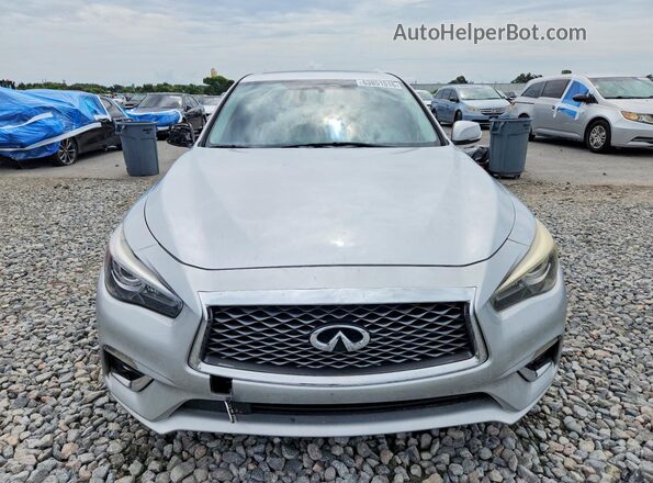JN1EV7AP8KM511966 2019 INFINITI Q50 Silver Вид ззаду