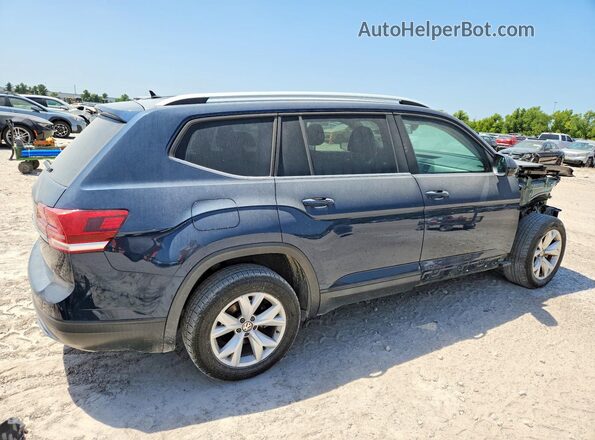 1V2AP2CAXKC576565 2019 VOLKSWAGEN ATLAS Blue Delantero derecho