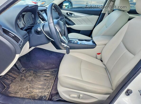 JN1EV7BR8MM752848 2021 INFINITI Q50 Белый Вид панели приборов