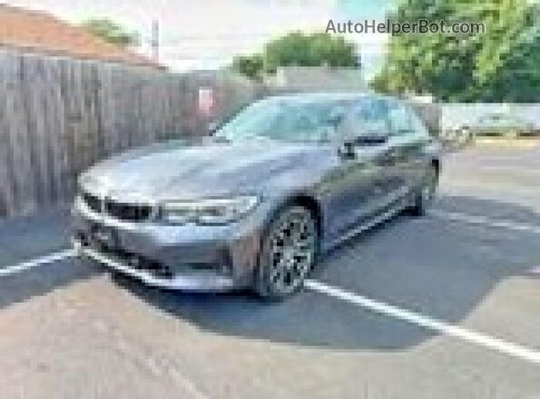 3MW5R7J02L8B39234 2020 BMW 3 SERIES Серый Задняя левая четверть