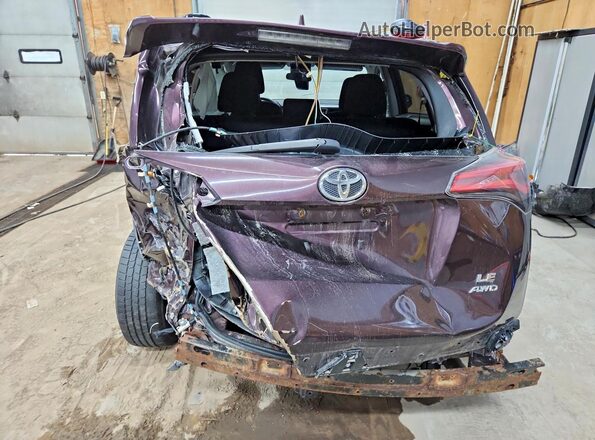 2T3BFREV0HW684975 2017 TOYOTA RAV4 Purple Front interior view