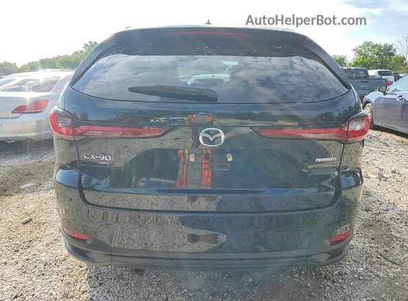 JM3KKCHD9S1218566 2025 MAZDA CX-90 Black Вид салону спереду