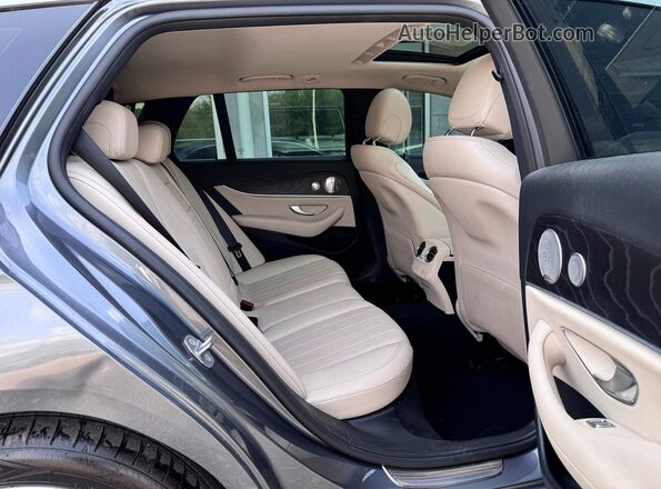WDDZH6GB9HA239374 2017 MERCEDES-BENZ E Gray Front interior view