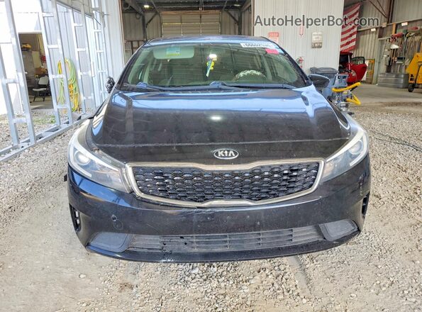 3KPFL4A78JE174931 2018 KIA FORTE Black Widok z tyłu