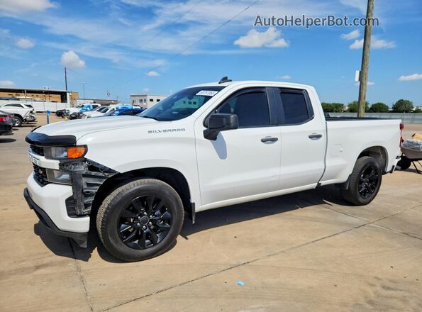 1GCRWBEK4MZ292832 2021 CHEVROLET SILVERADO White Հետևի ձախ