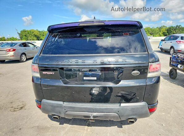 SALWV2FV1HA162373 2017 LAND ROVER RANGE Black Widok wnętrza z przodu