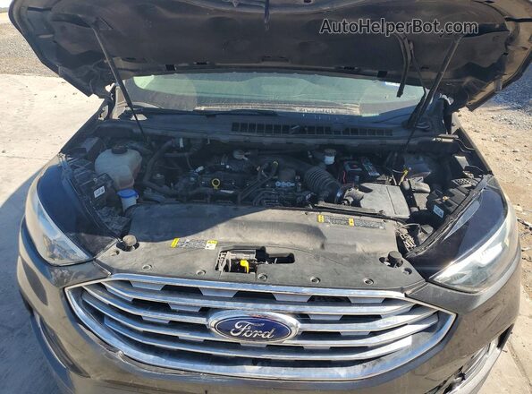 2FMPK3J9XKBB21297 2019 FORD EDGE Gray Вид підкапотного простору