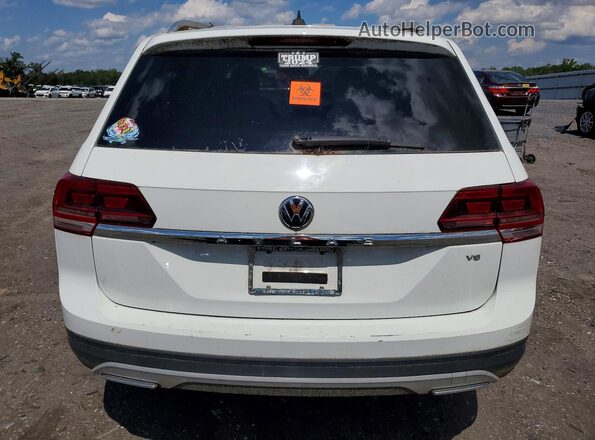 1V2BR2CA5JC501186 2018 VOLKSWAGEN ATLAS Белый Вид салона спереди