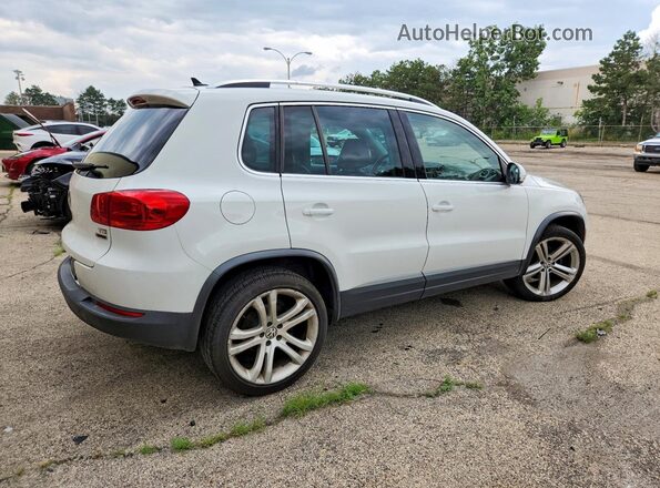 WVGBV7AX9GW591737 2016 VOLKSWAGEN TIGUAN Белый Передняя правая четверть