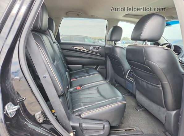 5N1AL0MM6GC503657 2016 INFINITI QX60 Black Rear interior view