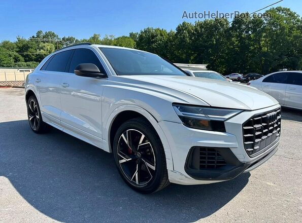 WA1AVAF14KD019524 2019 AUDI Q8 Белый Вид спереди
