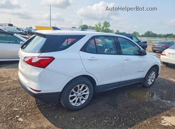 2GNAXREV8J6204327 2018 CHEVROLET EQUINOX Белый Передняя правая четверть