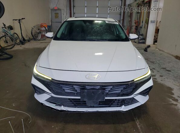 KMHLS4DG3SU911677 2025 HYUNDAI ELANTRA Белый Вид сзади