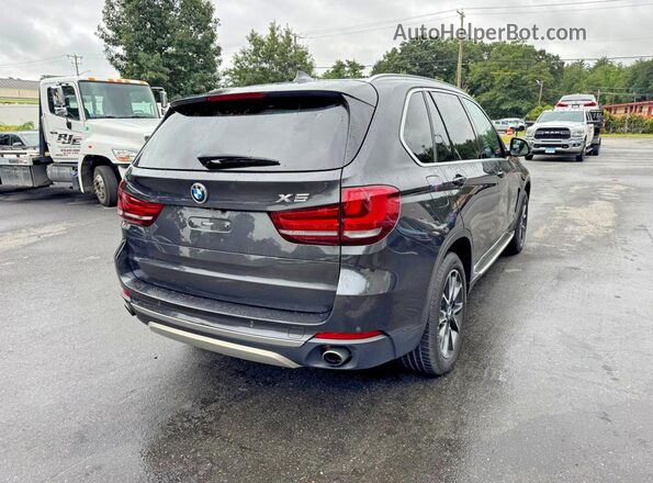 5UXKR0C58H0V66990 2017 BMW X5 Black Передня права чверть