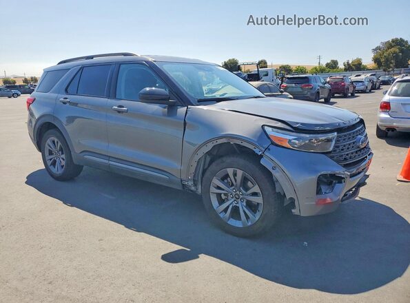 1FMSK8DHXNGB02837 2022 FORD EXPLORER Gray Вид спереду