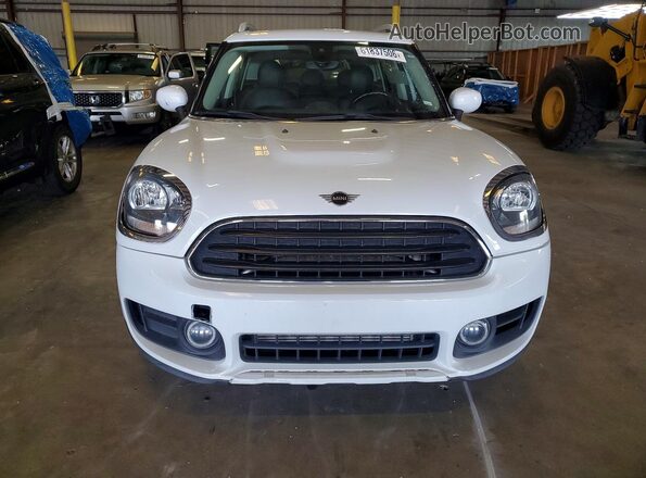 WMZYW3C03L3L23718 2020 MINI COOPER White Հետևի տեսք