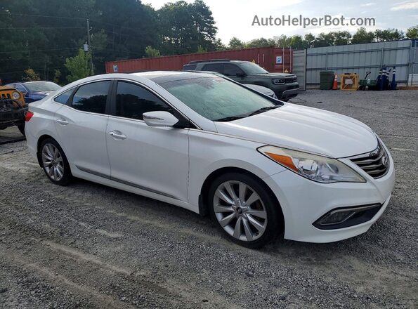 KMHFH4JG2GA504782 2016 HYUNDAI AZERA White Դիմացի տեսք
