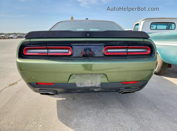 2C3CDZAG5MH596889 2021 DODGE CHALLENGER Green Սալոնի դիմացի տեսք