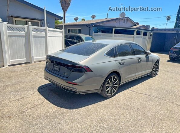 1HGCY2F89PA006965 2023 HONDA ACCORD Gray Widok z przodu