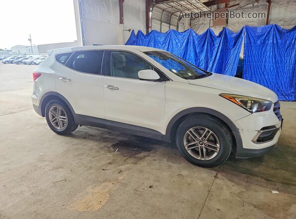 5XYZTDLB9HG441487 2017 HYUNDAI SANTA White Widok z przodu